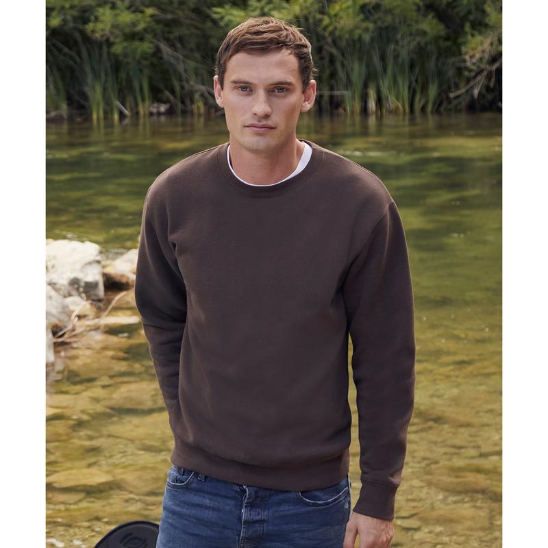 Premium 70/30 set-in sweatshirt - Charcoal S